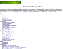 Tablet Screenshot of openajax.org